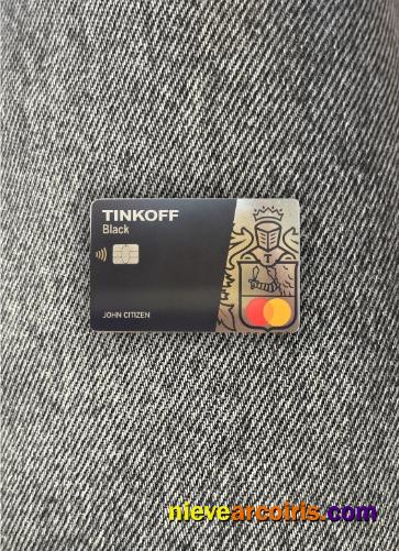 Russia Tinkoff bank mastercard photolook